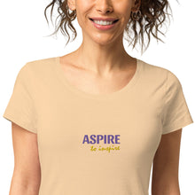 Load image into Gallery viewer, Aspire to Inspire Nicana Women’s basic organic t-shirt
