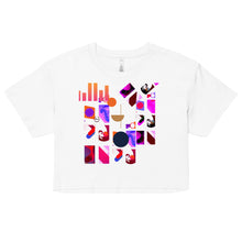 Cargar imagen en el visor de la galería, Nicana Color Block Women’s crop top