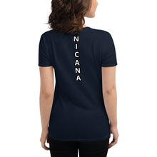 Cargar imagen en el visor de la galería, Nicana Letterman Women's short sleeve t-shirt