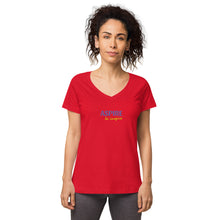 Load image into Gallery viewer, Aspire to Inspire,  Nicana Women’s fitted v-neck t-shirt