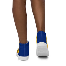 Load image into Gallery viewer, Bajan Pride Nicana Women’s high top canvas shoes