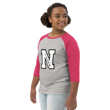 Cargar imagen en el visor de la galería, Nicana Letterman Youth baseball shirt