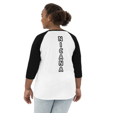 Cargar imagen en el visor de la galería, Nicana Letterman Youth baseball shirt