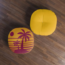 将图片加载到图库查看器，Nicana Paradise Tufted Floor Pillow, Round
