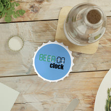 将图片加载到图库查看器，Nicana Beer On Clock Bottle Opener
