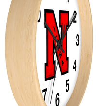 Load image into Gallery viewer, Nicana Lettermen Red Wall clock
