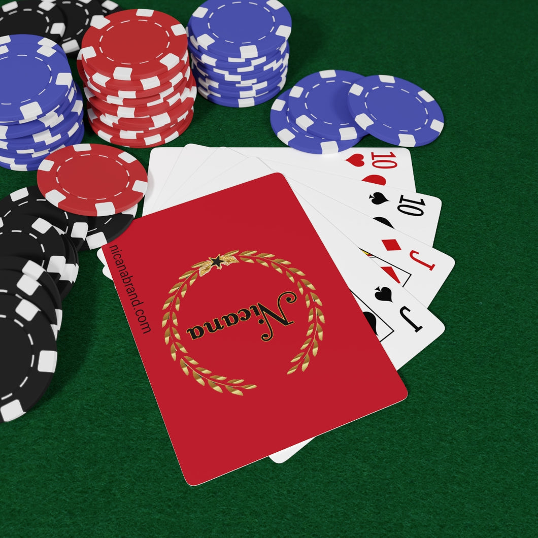 Nicana Signature Custom Poker Cards