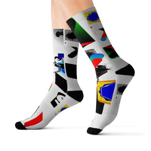 将图片加载到图库查看器，Nicana Color Blocked Socks
