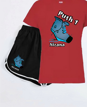 将图片加载到图库查看器，Jais Push 1 Tees, Shorts,  Sets. Girls/ Young Women
