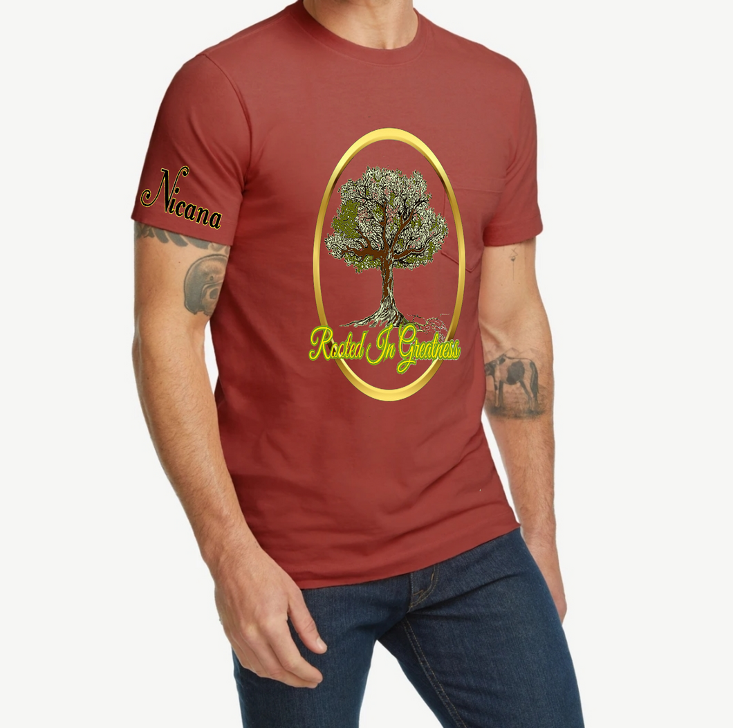 Rooted in Greatness Short Sleeve Men's