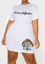 将图片加载到图库查看器，Rooted in Greatness Plus T Shirt  Dress Short
