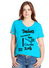 Charger l&#39;image dans la galerie, Nicana Teachers Rock Stripe Tee
