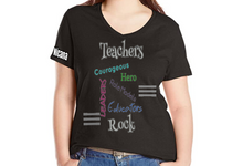 Charger l&#39;image dans la galerie, Nicana Teachers Rock Stripe Tee
