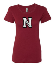 将图片加载到图库查看器，Nicana Brand Letterman T-Shirts- Women
