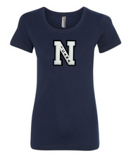 Cargar imagen en el visor de la galería, Nicana Brand Letterman T-Shirts- Women
