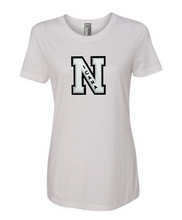 将图片加载到图库查看器，Nicana Brand Letterman T-Shirts- Women
