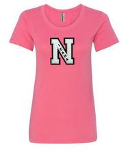 Cargar imagen en el visor de la galería, Nicana Brand Letterman T-Shirts- Women
