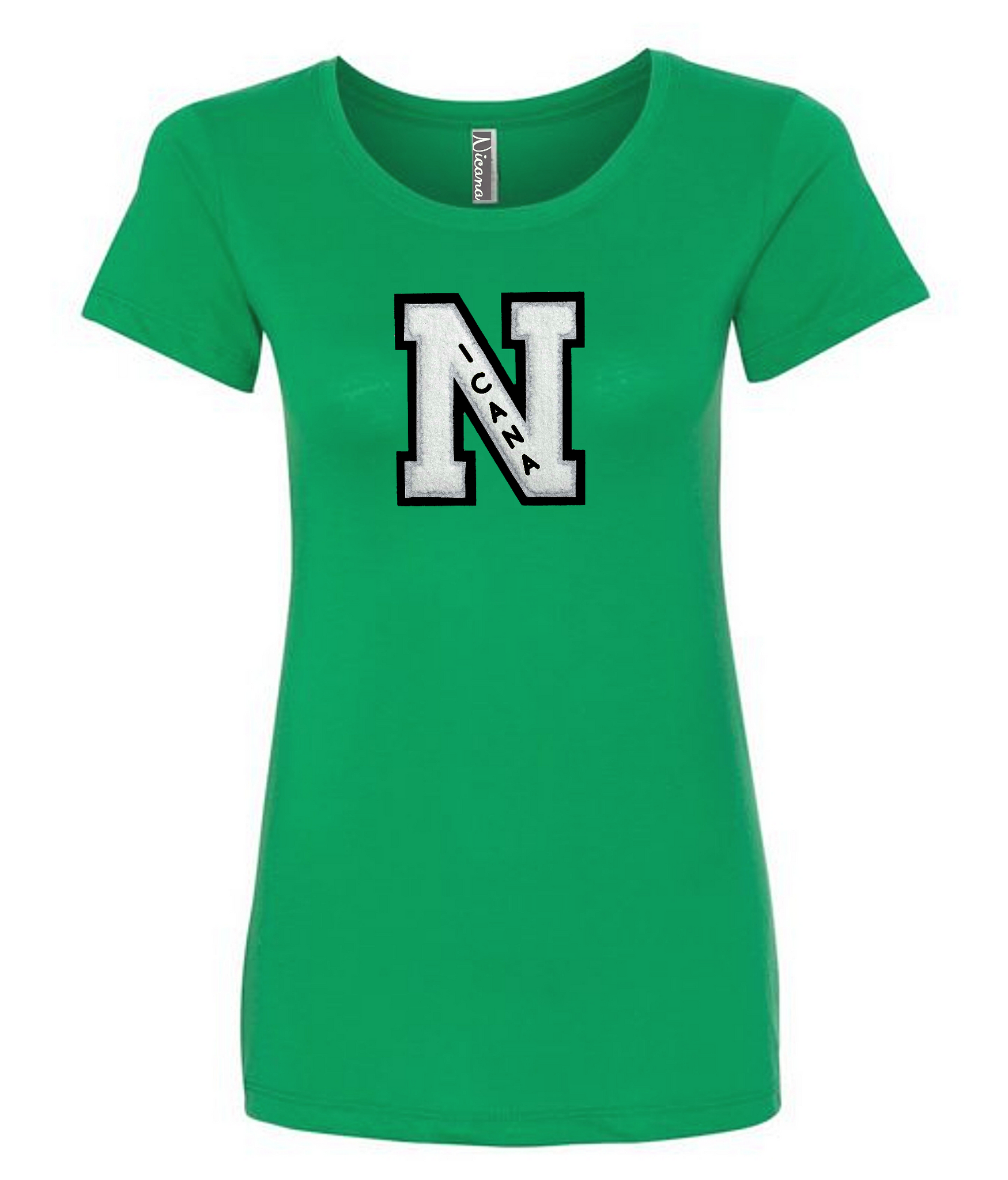 Nicana Brand Letterman T Shirts Women The Nicana Experience