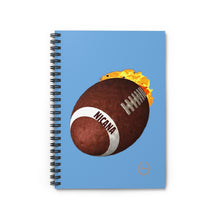 Load image into Gallery viewer, Nicana Football Kick-off Spiral Notebook - Ruled Line

