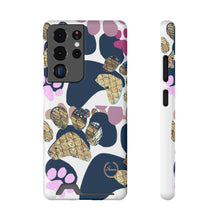 将图片加载到图库查看器，Nicana Paw on paws Phone Case With Card Holder
