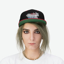 将图片加载到图库查看器，Nicana Red, White and Blue Unisex Flat Bill Hat
