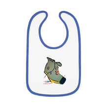 Load image into Gallery viewer, Nicana Making Moves Baby Contrast Trim Jersey Bib
