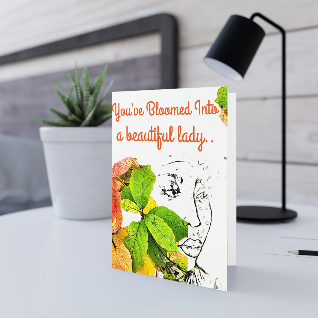 Nicana Happy Birthday Gorgeous Folded Greeting Cards