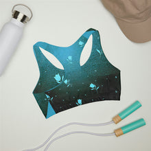 将图片加载到图库查看器，Nicana Turquoise Tuplis Girls&#39; Double Lined Seamless Sports Bra
