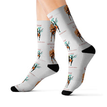 Load image into Gallery viewer, Celebrate Dominican Carnival Socks
