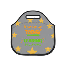 Load image into Gallery viewer, Nicana Learning is key Neoprene Lunch Bag
