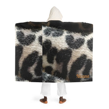 Load image into Gallery viewer, Nicana Animalistic Hooded Sherpa Fleece Blanket
