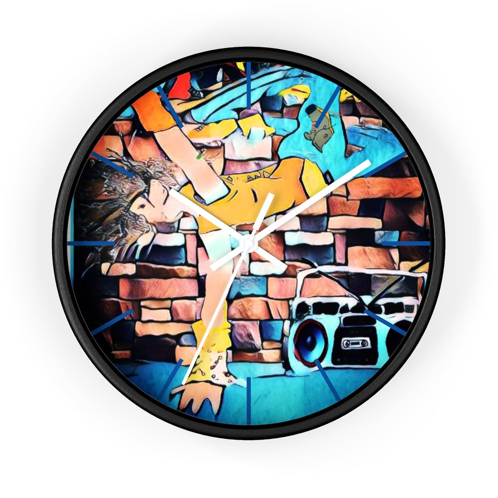 Nicana B-Girl Wall Clock