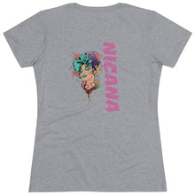 Carica l&#39;immagine nel visualizzatore di Gallery, Nicana  Caribbean Vintage  Women&#39;s Triblend Tee
