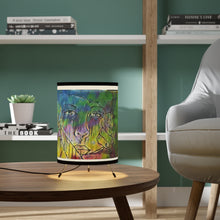 将图片加载到图库查看器，Nicana Peek-a-Boo Purple Tripod Lamp with High-Res Printed Shade, US\CA plug
