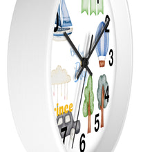 将图片加载到图库查看器，Nicana Baby Wall clock
