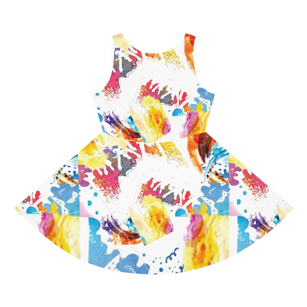 Nicana Paint Me Pretty Girls' Sleeveless Sundress (2T-XL)
