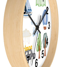 将图片加载到图库查看器，Nicana Baby Wall clock
