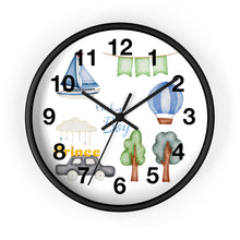 将图片加载到图库查看器，Nicana Baby Wall clock
