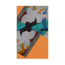 Cargar imagen en el visor de la galería, Nicana Graffiti Orange Hand Towel
