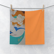 Cargar imagen en el visor de la galería, Nicana Graffiti Orange Face Towel

