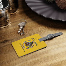 Load image into Gallery viewer, Nicana Rooted in Greatness gold Luggage Tag, Rectangle
