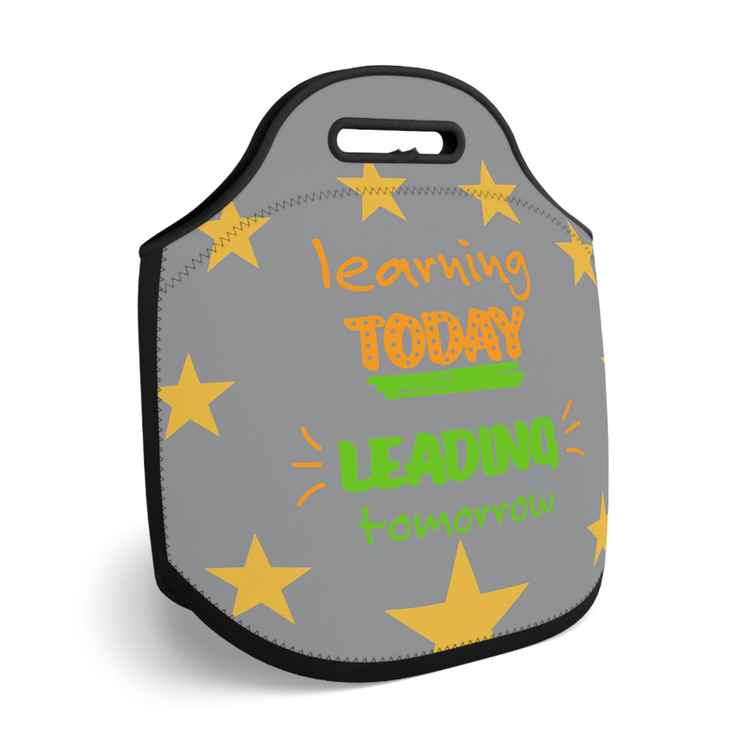 Nicana Learning is key Neoprene Lunch Bag