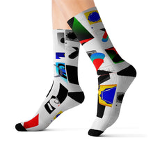 将图片加载到图库查看器，Nicana Color Blocked Socks
