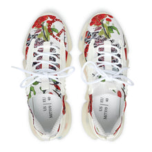 Cargar imagen en el visor de la galería, Nicana  Thorns  and Roses Women&#39;s Mesh Sneakers
