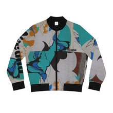Carica l&#39;immagine nel visualizzatore di Gallery, Nicana Graffiti Women&#39;s Bomber Jacket (AOP)
