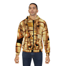 Cargar imagen en el visor de la galería, Unisex Zip Hoodie (AOP)
