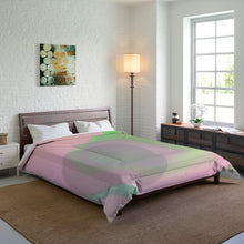 将图片加载到图库查看器，Nicana Rosa y Verde Comforter
