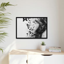 将图片加载到图库查看器，Nicana The Transformation Matte Canvas, Black Frame
