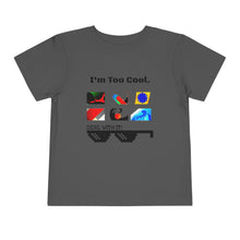 Cargar imagen en el visor de la galería, Nicana &quot;I&#39;m Too Cool&quot; Toddler Short Sleeve Tee
