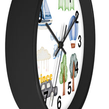 将图片加载到图库查看器，Nicana Baby Wall clock
